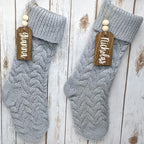 Fesciory 18 Inch Christmas Stockings, 5 Pack Large Cable Knit Xmas Decor - Image 5