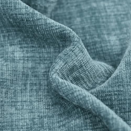 CaliTime Decorative Couch Throw Pillow Covers 18 X 18 Inches Smoke Blue - Image 2