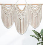 Gliterra Large Macrame Wall Hanging Handmade Boho Tapestry - Big Size Wall Art Decor for Living Room, Bedroom, Wedding, Home Decoration by Unknown