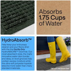 GORILLA GRIP® HydroABSORB Door Mat for Indoor Outdoor Use, 29x17 Green - Image 4