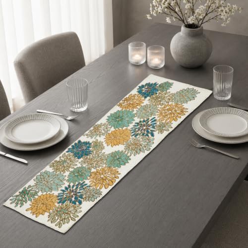 Hand Beaded Multi Table Runner 13x36 Accent Wedding Décor - Image 5