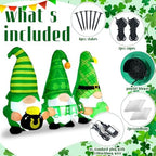 Sosation 6ft St Patricks Day Inflatables Gnomes Outdoor Decorations - Image 5