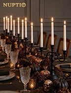 NUPTIO Candelabra Black Candlestick Holder: Taper Candle Holders Bulk - Image 6