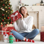 Capoda 12 Sets Christmas Cupcake Socks Gifts Women 16 oz Cups Party Favors - Image 6