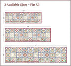Heat Resistant Table Runner, 53 x 14 Inch - Eclectic Scandinavian Design - Image 4