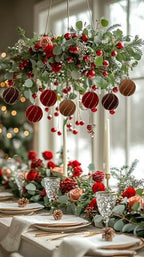 24PCS Velvet Christmas Ball Ornaments Set, 2.36" Shatterproof Baubles for Christmas Tree Decorations, Gold-Lined Hanging Baubles with Velvet Finish for Thanksgiving Holiday Party Décor, Multicolour - Image 3