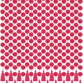 Yalikop 10 Pcs Pom Pom Garland 5 ft Diwali Party, Rose Red by Yalikop