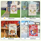 XDW-GIFTS Garden Flag Stand, Sturdy 2-Pack Flag Pole Holder with Shepherd Hook for Yard Decorations Outdoor Garden Flag Holder for 28''x40'' Flags 60 in Heavy Duty Yard Flag Post Stake (Without Flag) - Image 4