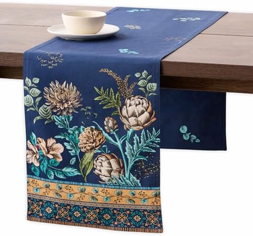 Maison d' Hermine Table Runner 100% Combed Cotton 14.5"x108" (Double Layer) by MaisondHermine