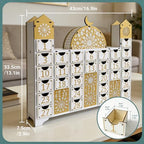 Ramadan Decorations, Wooden Countdown Calendar Mosque Advent Calendar Ramadan Decor Ramadan Gifts Eid Decor - Image 2