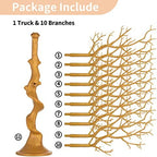NUPTIO Gold Christmas Tree, 30 Inch Artificial Display Branch for Wedding - Image 6