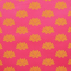 Desi Favors Hot Pink Lotus Paper Backdrop Sheets - Indian Backdrop Decorations for Wedding Background Wall Banner Set - 72x84 Inch - Image 6