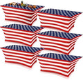 Oudain 6 Pcs 4th of July Table Cover Stretch Tablecloth 6 ft American Flag Tablecloth by Oudain
