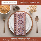 Maison d' Hermine Cloth Napkins Set of 4 Reusable 100% Cotton (20" x 20") - Image 2