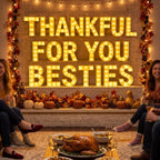 Aurelema 21 Pcs Thankful for You Bitches Friendsgiving Party Decorations - Image 6