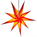 Surya 9 Pointed Paper Star Lights with 12 Foot Power Cord Included - Image 2