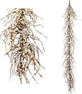 60" Pip Berry Garland - Artificial Spring and Summer Decorative Garland with Cream Berries, Perfect for Front Door, Mantel, Centerpiece and Table Display Seasonal Décor by Unknown