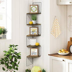 Set of 3 Rustic Wood Frames for Shelf, Mantel or Tiered Tray Decor - 36 Interchangeable Seasonal Home Signs for 4 Seasons & Holidays, 7x7 in - Image 6