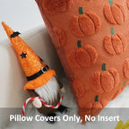 JOJUSIS Decorative Pillow Covers, Fall Pumpkin, 20" x 20", 4-Pack - Image 2