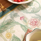 Patdrea Designer Vintage French Linen Table Runner,12"X102"-Cecilia A - Image 3