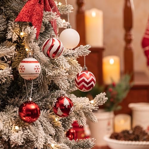 Valery Madelyn 30ct Christmas Ornaments Tree Decorations Set 2.36 Inch - Image 2