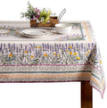 Maison d' Hermine Table Cloth Square Table Reusable 100% Cotton 54"x54" by MaisondHermine