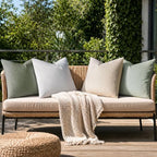 a moment Waterproof Throw Pillow Covers Set of 4,26x26 Inch Outdoor Stain Resistant Pet Friendly Pillowcases Cushion Covers for Patio Sofa and Living Room,Forest's Whimsy - Image 7