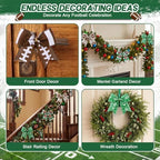 Daifunli 48 Pcs 6 Inch Football Bows for Wreaths - Image 6