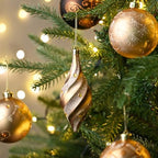 Valery Madelyn Christmas Tree Decorations Set, 40ct Bronze Copper and Gold Shatterproof Christmas Ball Ornaments Bulk, Luxury Hanging Ornaments for Xmas Holiday Party Decor - Image 6