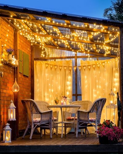 355FT 900LED Christmas Lights, Extra Long Outdoor String Lights Waterproof, Timer & Memory, 8 Modes Dimmable Plug in Fairy for Classroom Outside Tree Wedding Patry Warm White - Image 2