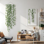 399 Feet 57 Pack Fake Greenery Hanging Garland, Artificial Ivy Leaf Plants, Vine Leaves, Flowers Foliage for Bedroom Garden Wall Decor - Image 7