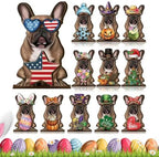Interchangeable Wooden Animal Decor Magnetic Seasonal Figurine (Z) - Image 7