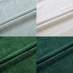 Set of 4 Soft Textured Decorative Throw Pillow Covers 20x20 Inch Cozy Farmhouse Cushion Cover Square Accent Pillow Cases for Bed Couch Sofa Living Room, White Aqua Green - Image 7