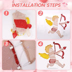 Valentines Day Decorations Outdoor, Cupid Garden Valentine's Day, Romantic Cupid Decoration for Valentine Lawn Farmhouse Outdoor Decor - Image 6