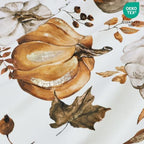 Fall Pumpkin Pillow Covers Set of 2,20x20 Inch,Brown - Image 5