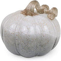 Boston International Decorative Tabletop Glass Pumpkin, Medium, Twilight Grey by BostonInternational