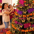 HunnmingRe 16 Pcs Monarch Butterfly Decorations, Dia De Los Muertos Decor - Image 3