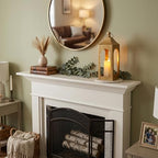Modern Farmhouse Lantern Decor Metal Decorative Hanging Candle Lanterns - Image 4