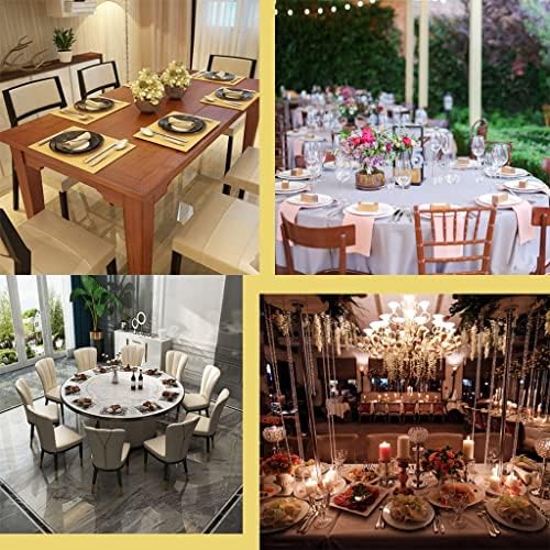 Serviette Rings 1-6 Pcs, Chinese Classical Pagoda-Shaped Napkin Ring, Luxury Dining Table Napkin Buckle, Party Tableware Decoration (Color : Gold), 5*7cm*4 - Image 6