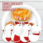 96 Pcs Poland Flag Party National Country Decorations, Serves 24 - Image 6