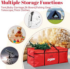 Christmas Tree Storage Bag, 12 Ft Christmas Tree Bag Reusable - Image 5