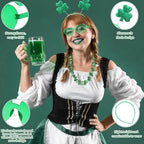Crowye 36 Pcs St. Patricks Day Party Favors Bulk Sets, Clover - Image 3