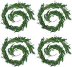 Hananona 4Pcs 9FT Christmas Garlands, Real Touch Norfolk Pine Garland - Image 2
