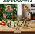 118"Green S Bendable Grapevines Garland Faux Tree Branch Wall Hanging Decor - Image 2