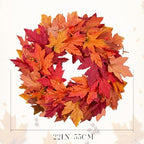 JORNOY 22-Inch Fall Wreaths for Front Door - Image 4