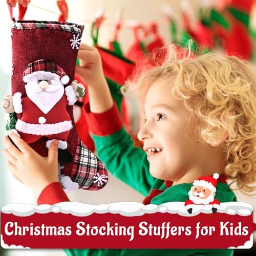 6 Pcs Set, Mini Shot Glasses with Christmas Stocking, Lids, and Straws, 3oz Stainless Steel Christmas Cups for Holiday Party, Family Gathering, and Christmas Stocking Stuffers - Image 3