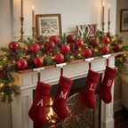 Soulchen 20 Pcs Red Christmas Ball Ornaments 2.75" Burgundy Tree Decoration - Image 5