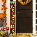 Chunful Football Welcome Sign for Front Door 47" Fall Football Porch Decor by Chunful
