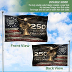 250 Anniversary USA Flag, Two-sided Design 3x5 Ft, 250th Anniversary Flag 1 - Image 6