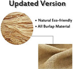 MDS 12 PCS 100% Natural Burlap Table Runners 12" x 72" with Lace, Rustic Farmhouse Country Vintage Boho Jute Runner for Wedding Reception Birthday Party Home Kitchen Dining Coffee Table Decoration - Image 6